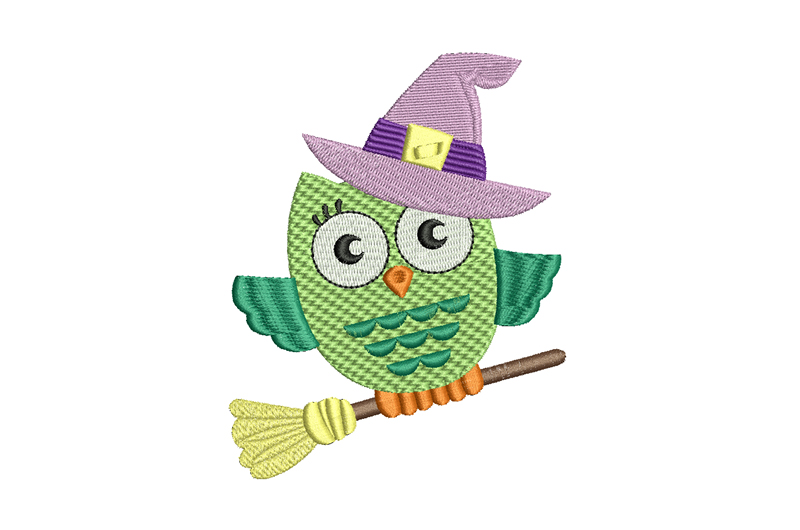 Halloween Owl free embroidery design