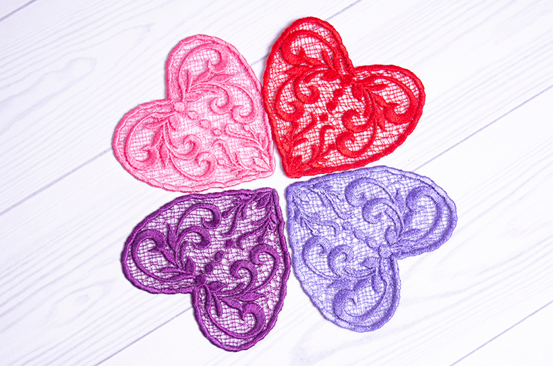 FSL Heart free embroidery design