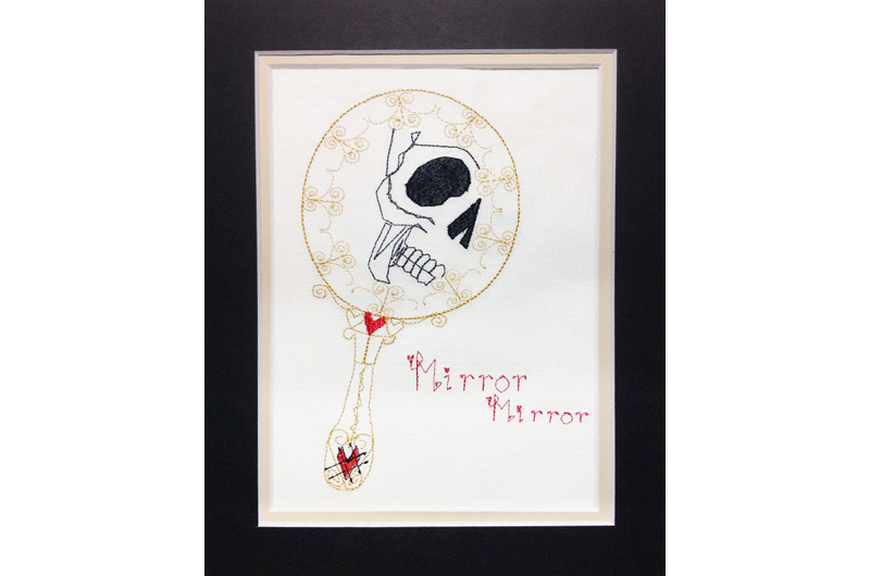 Mirror Mirror free embroidery design