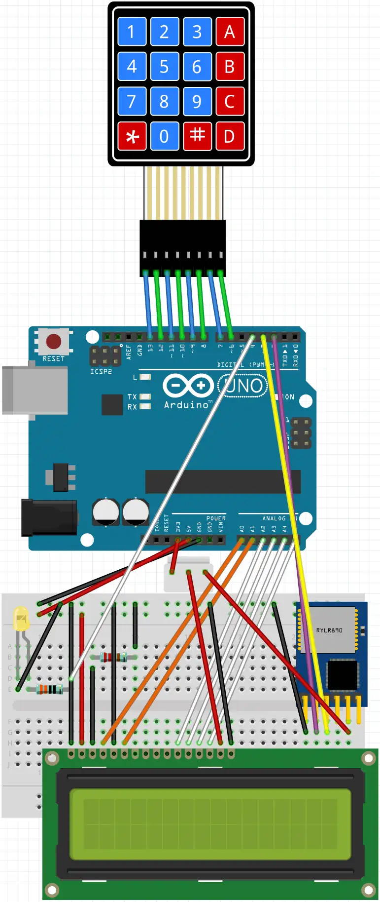 Fritzing Diagram