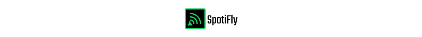 Spotifly login-header