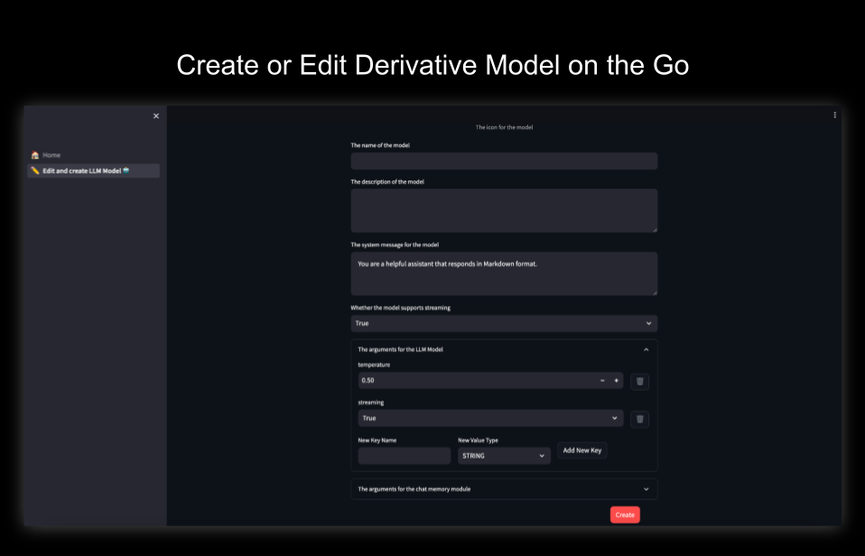 Edit or Create Derivative Models