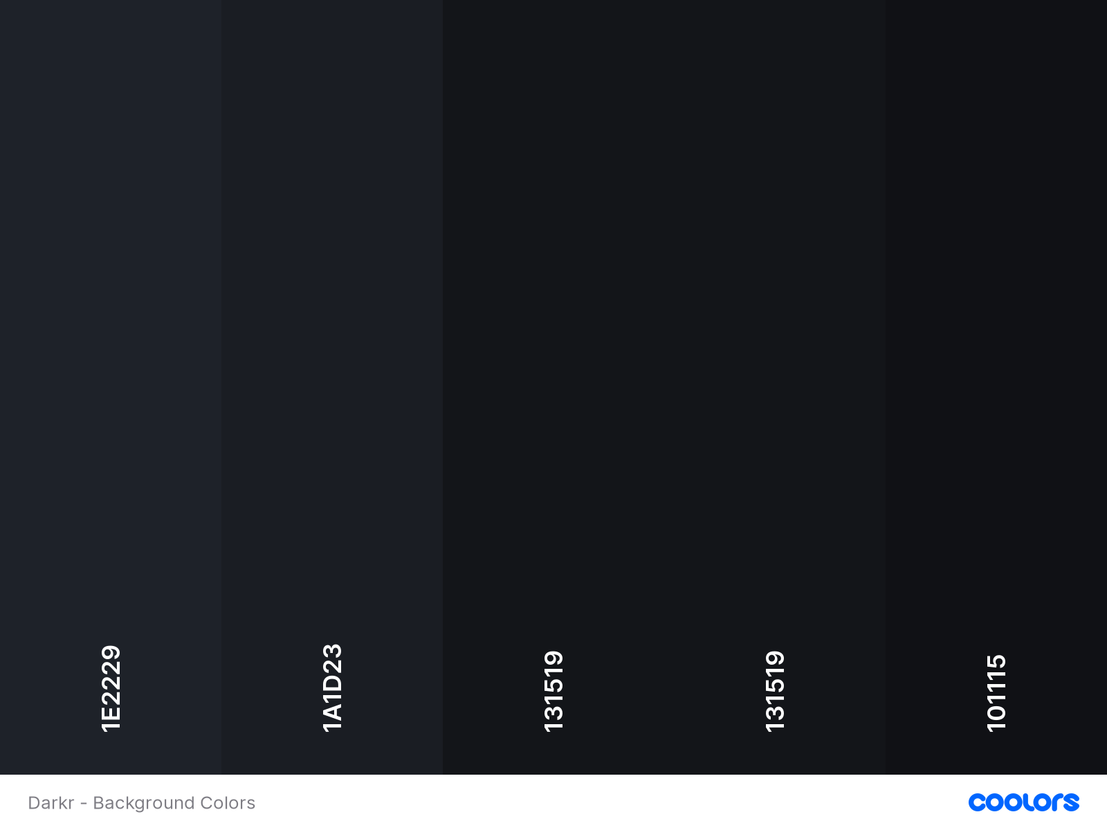 Background Color Palette