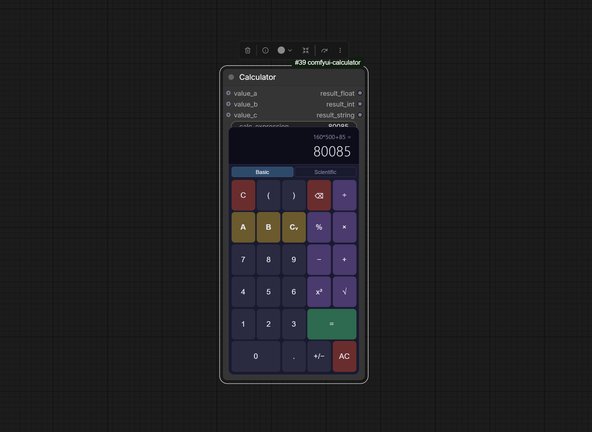 Calculator standalone