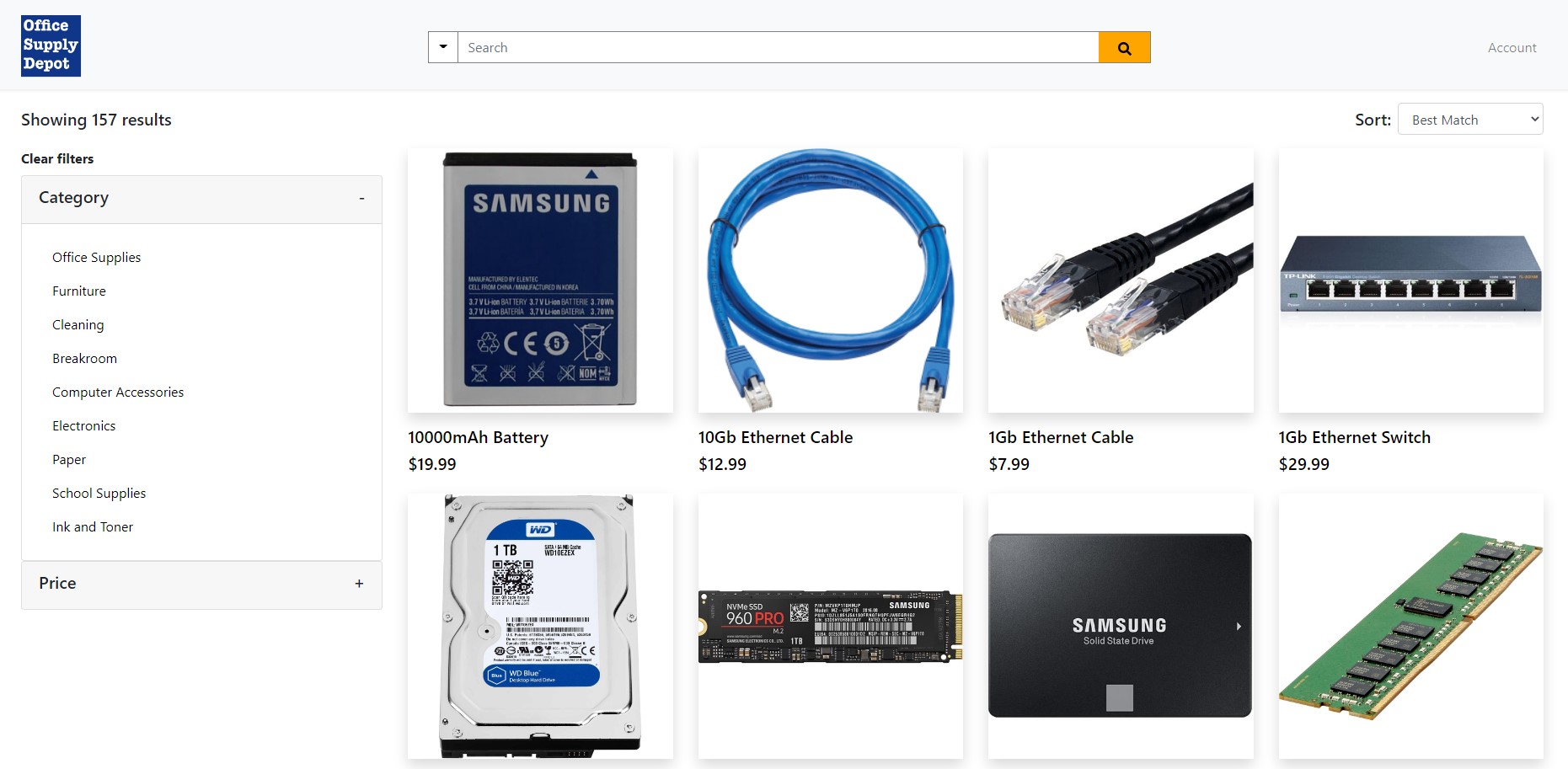 GitHub ryantran2165/officesupplydepotbackend Django REST API