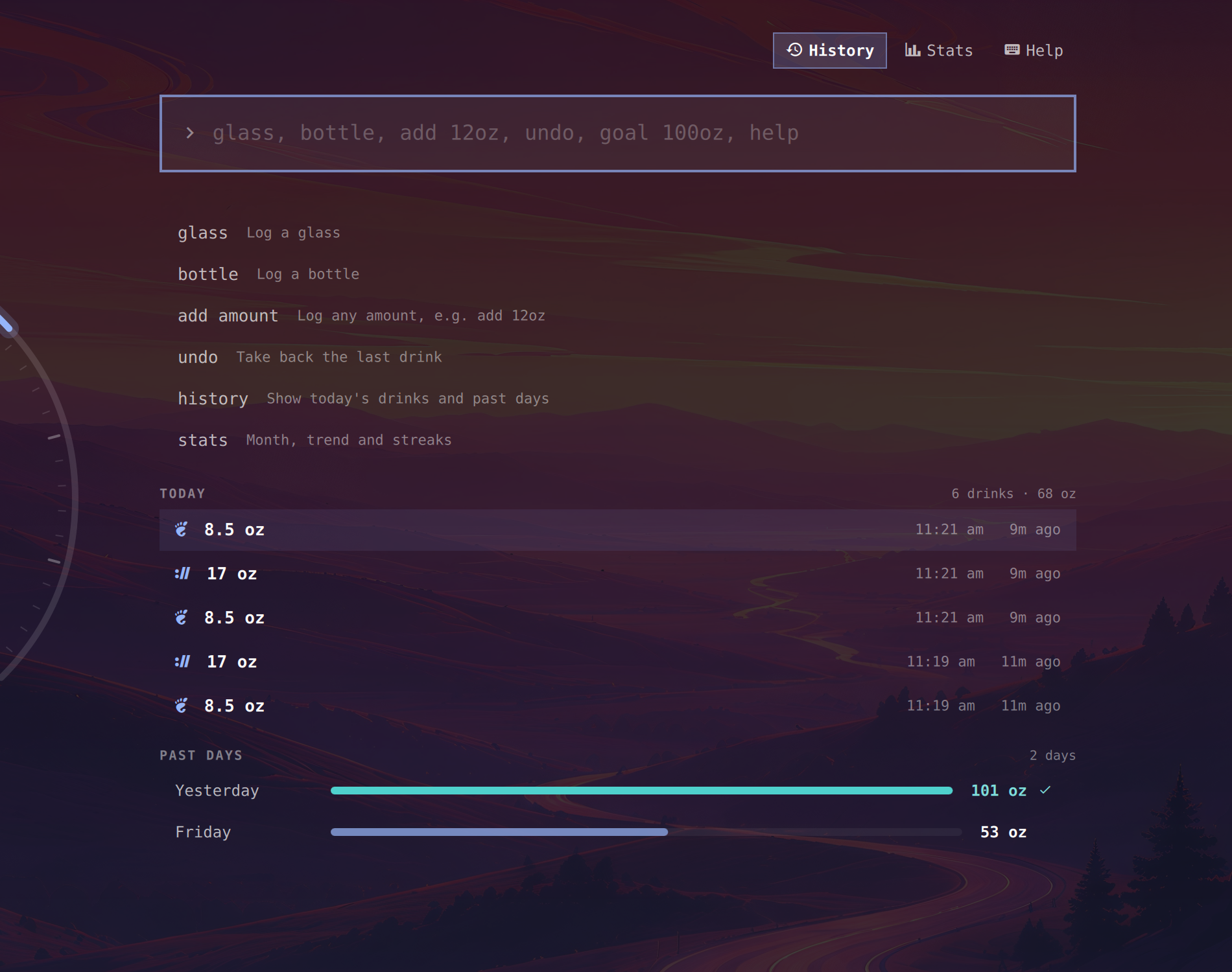Command line