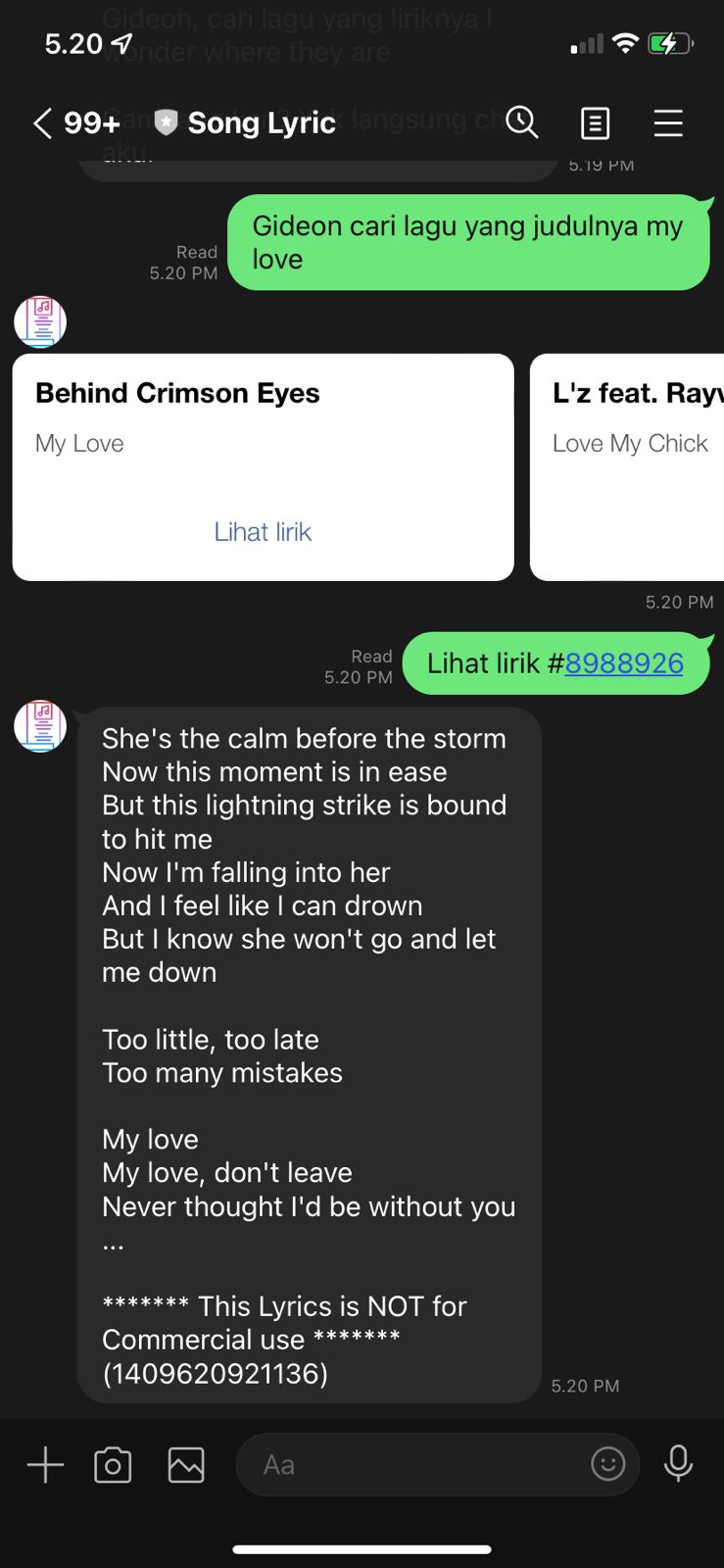 GitHub - Ryccoatika/Line-Chat-Bot-Song-Lyrics: Line Chat Bot Used For ...