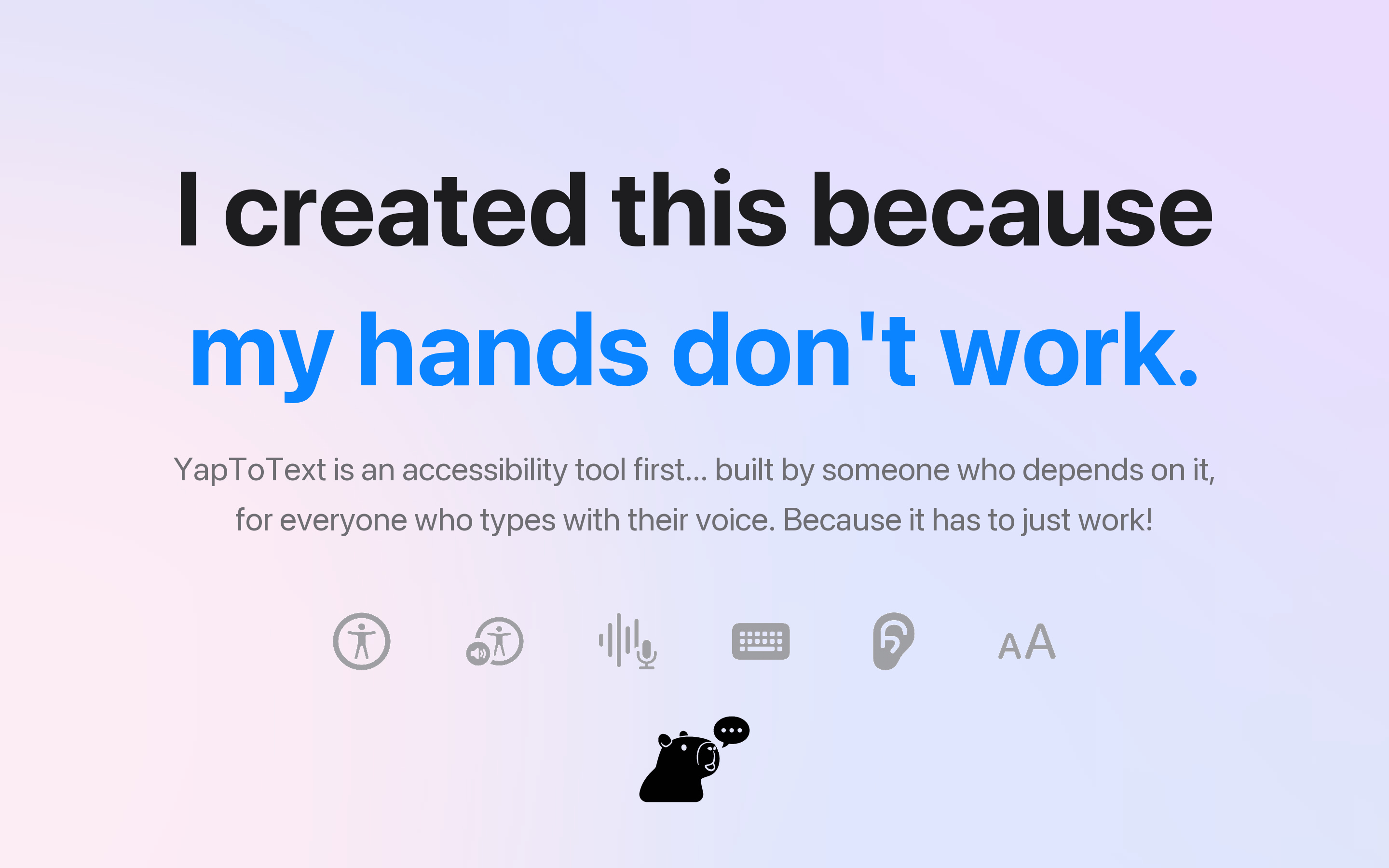 YapToText screenshot 2