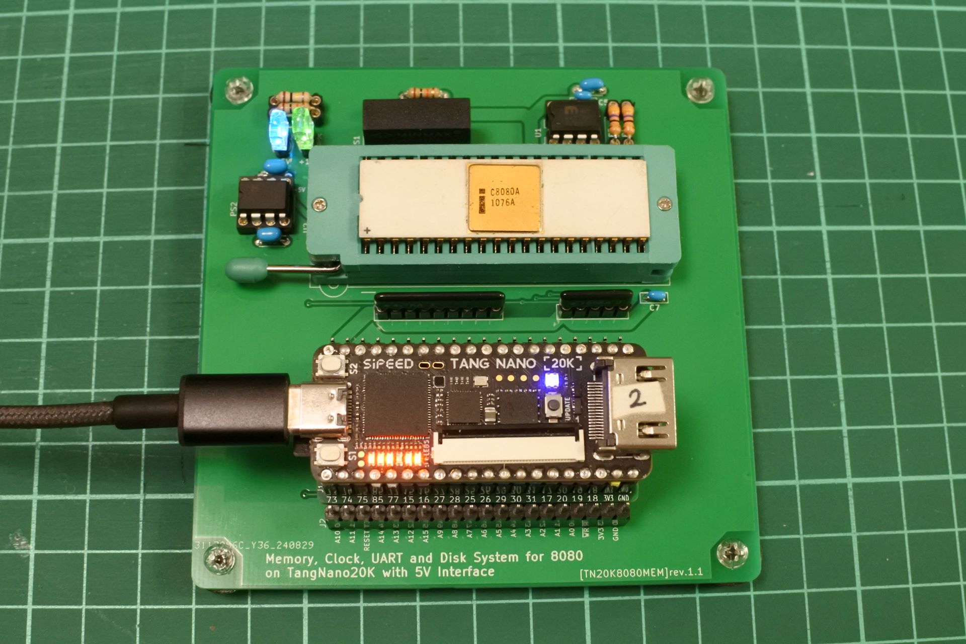 TangNano8080MEM, from the project README