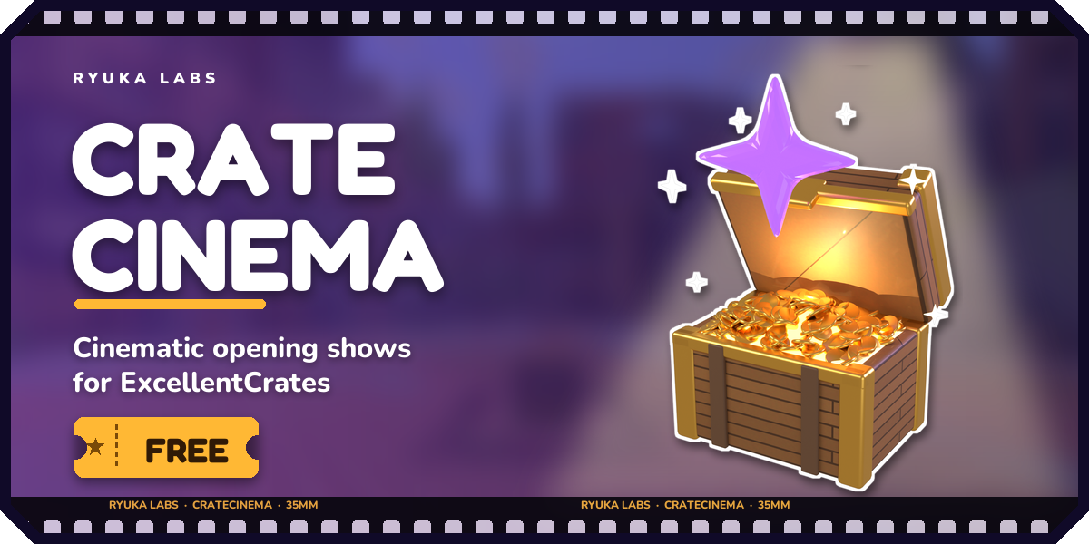 CrateCinema: cinematic opening shows for ExcellentCrates