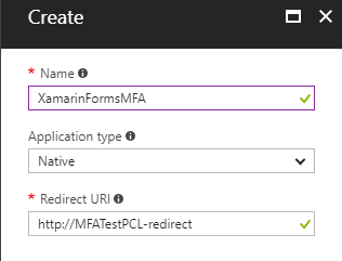 Azure Active Directory New App Registration