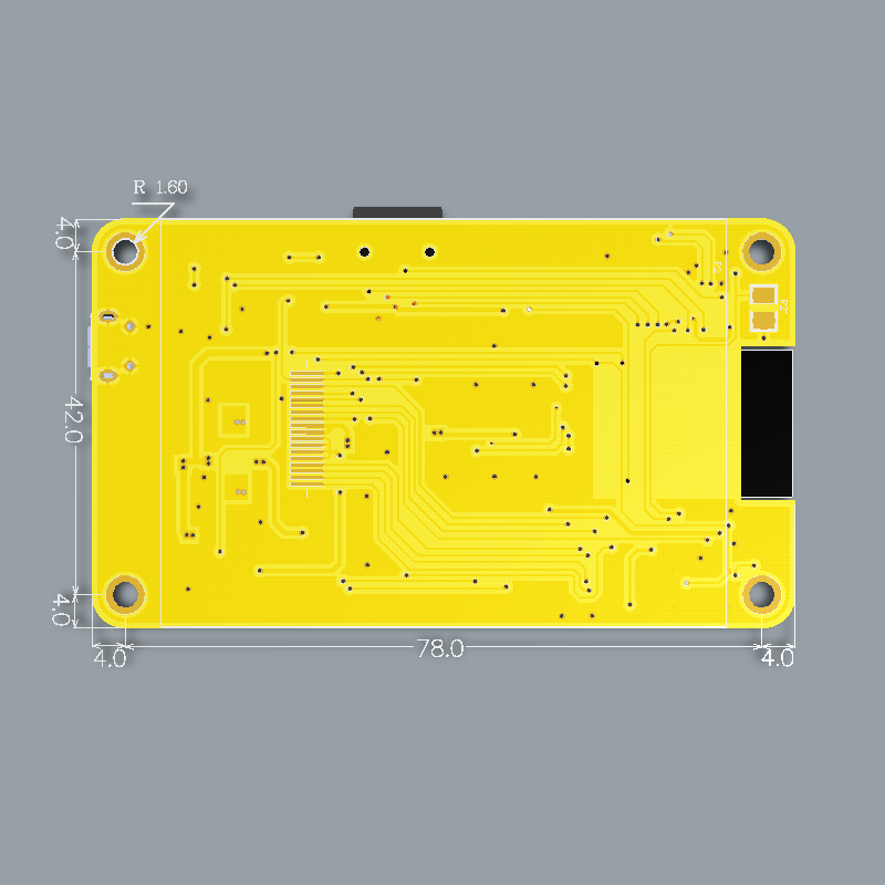 ESP32-2432S028R back