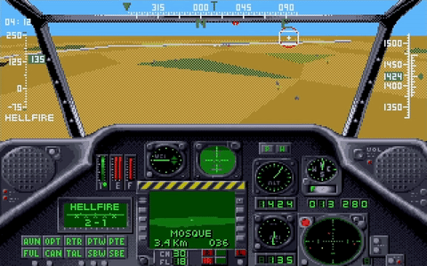 Game Gunship 2000 in 1991
