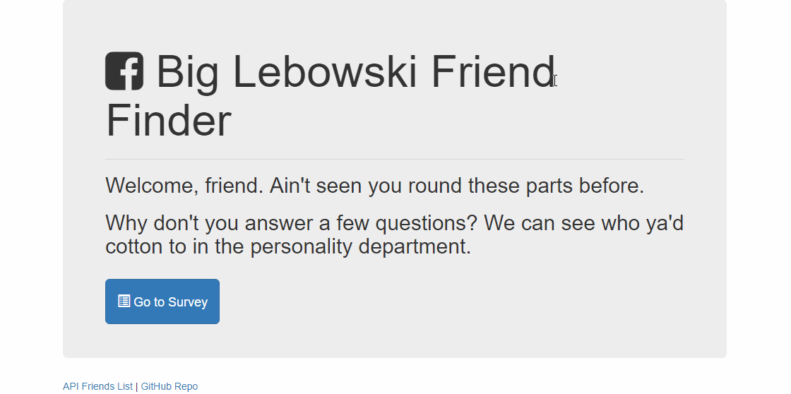 GitHub - s07w/friend-finder: A friend finder using JavaScript and ...