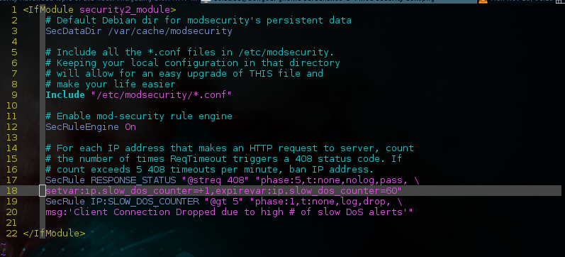 mod-security conf