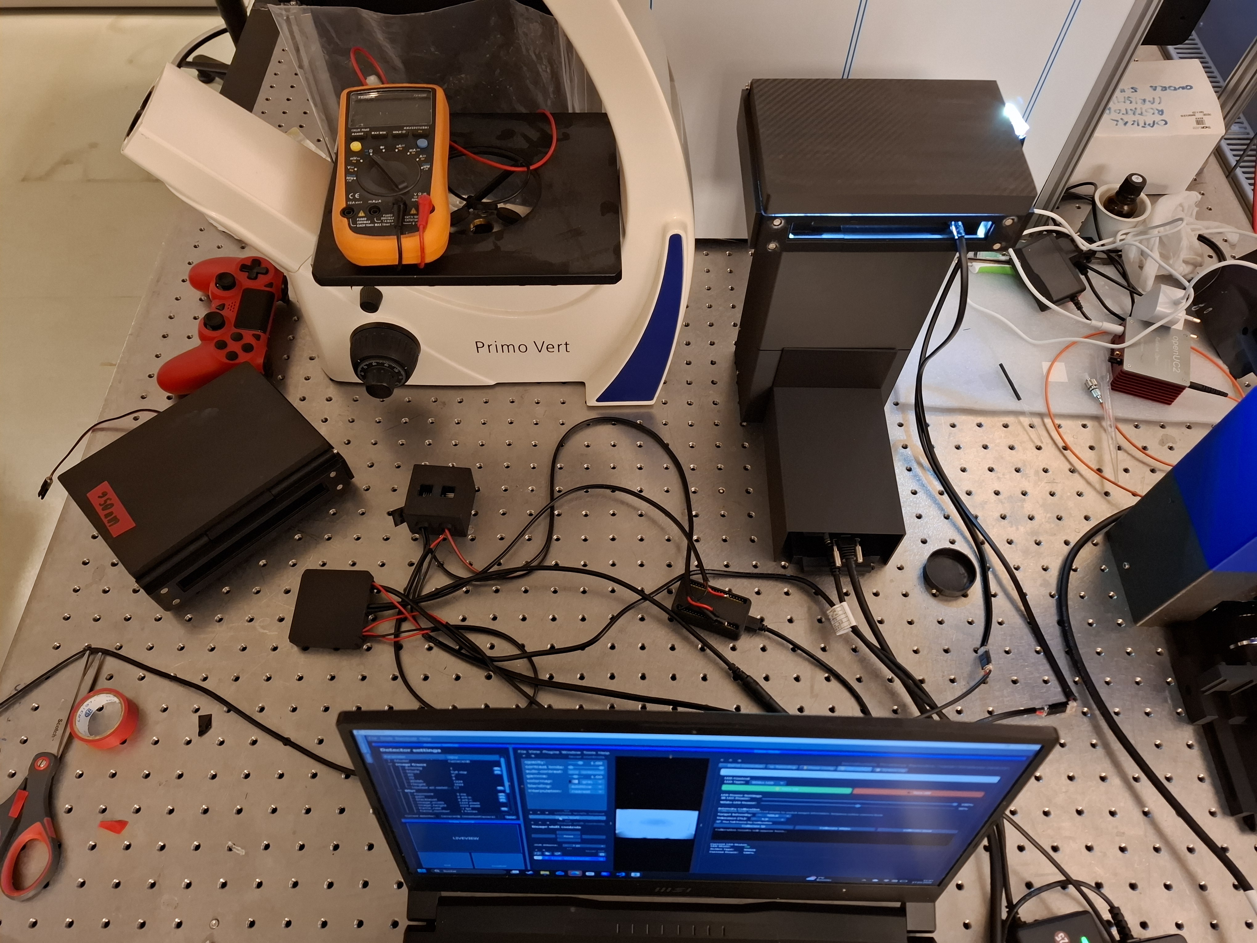 Imager setup