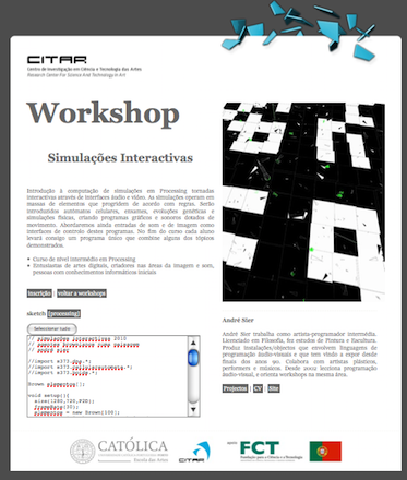 Simulações Interactivas