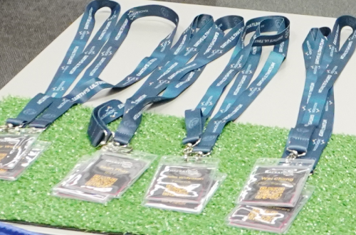 Lanyards on Display