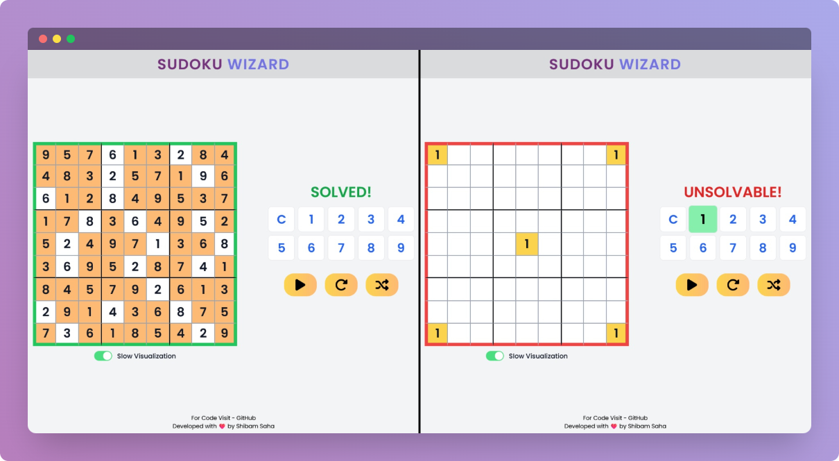 Solvable and Unsolvable Sudoku