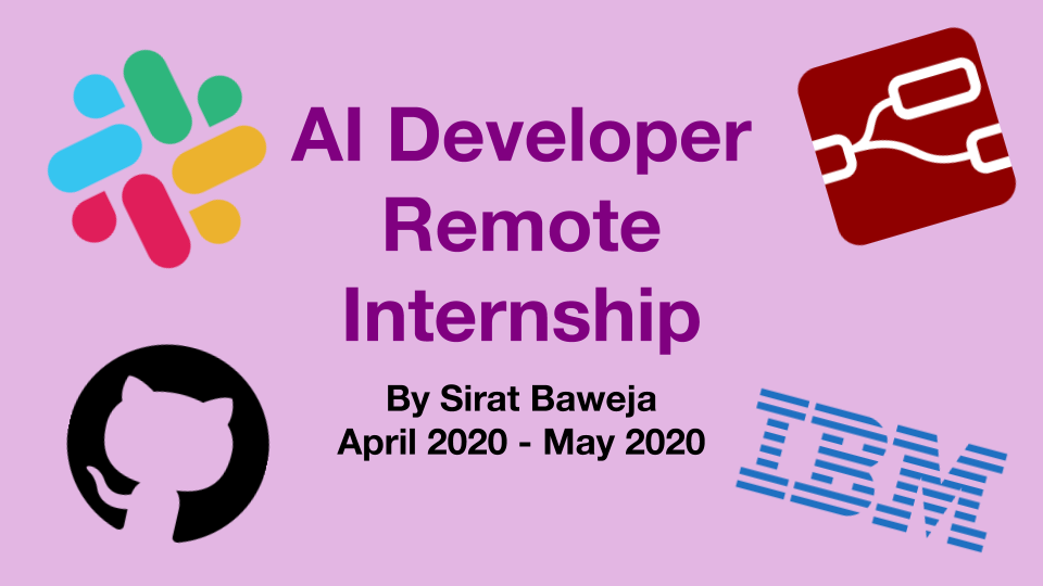 AI Developer Remote Internship