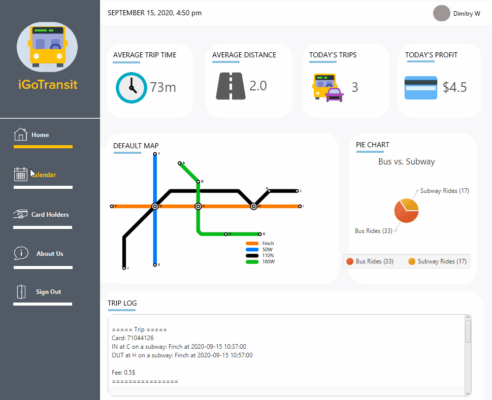GitHub - IGoTransit/TransitApp: A Java program that simulates transit ...