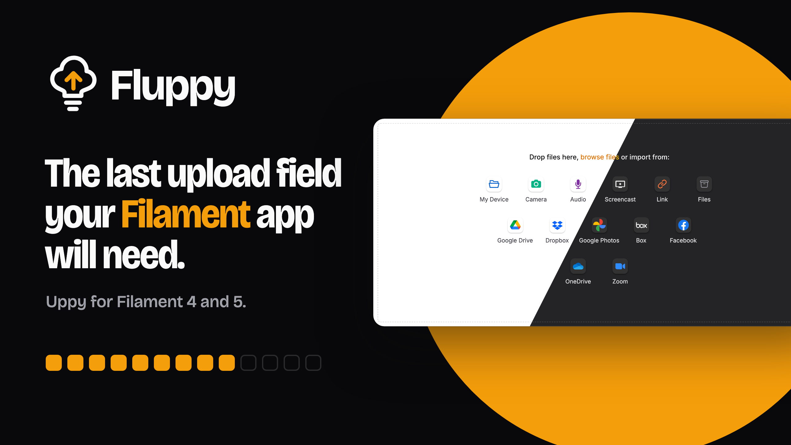 Fluppy: the last upload field your Filament app will need