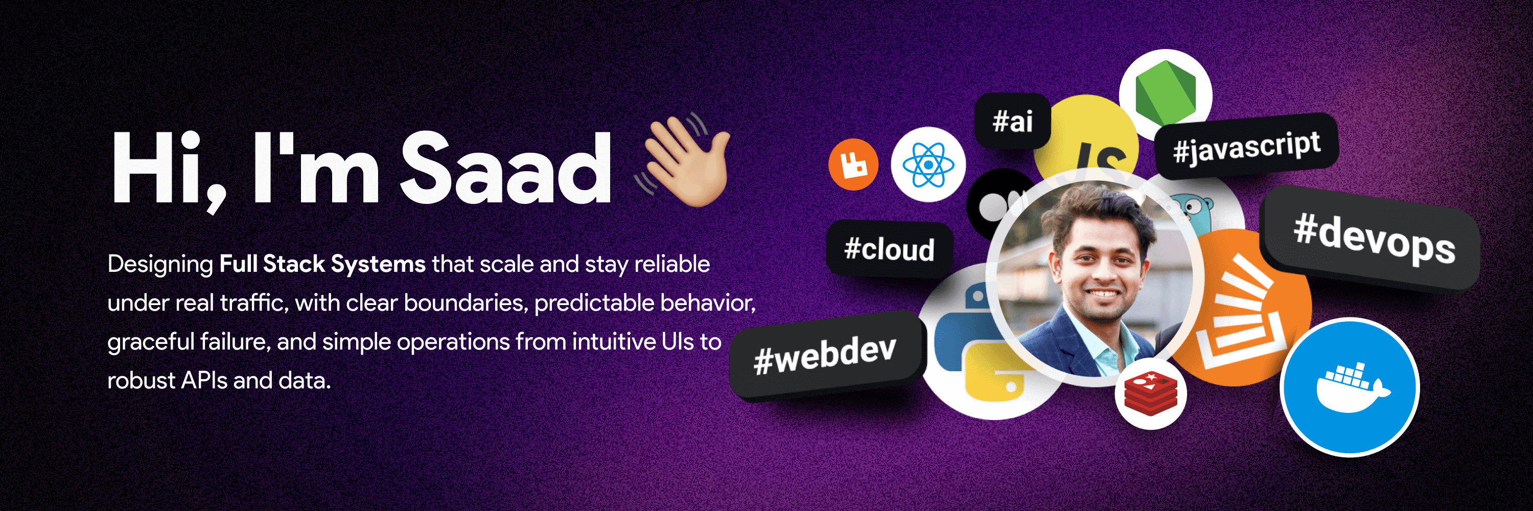 Saad Hasan's Profile Header