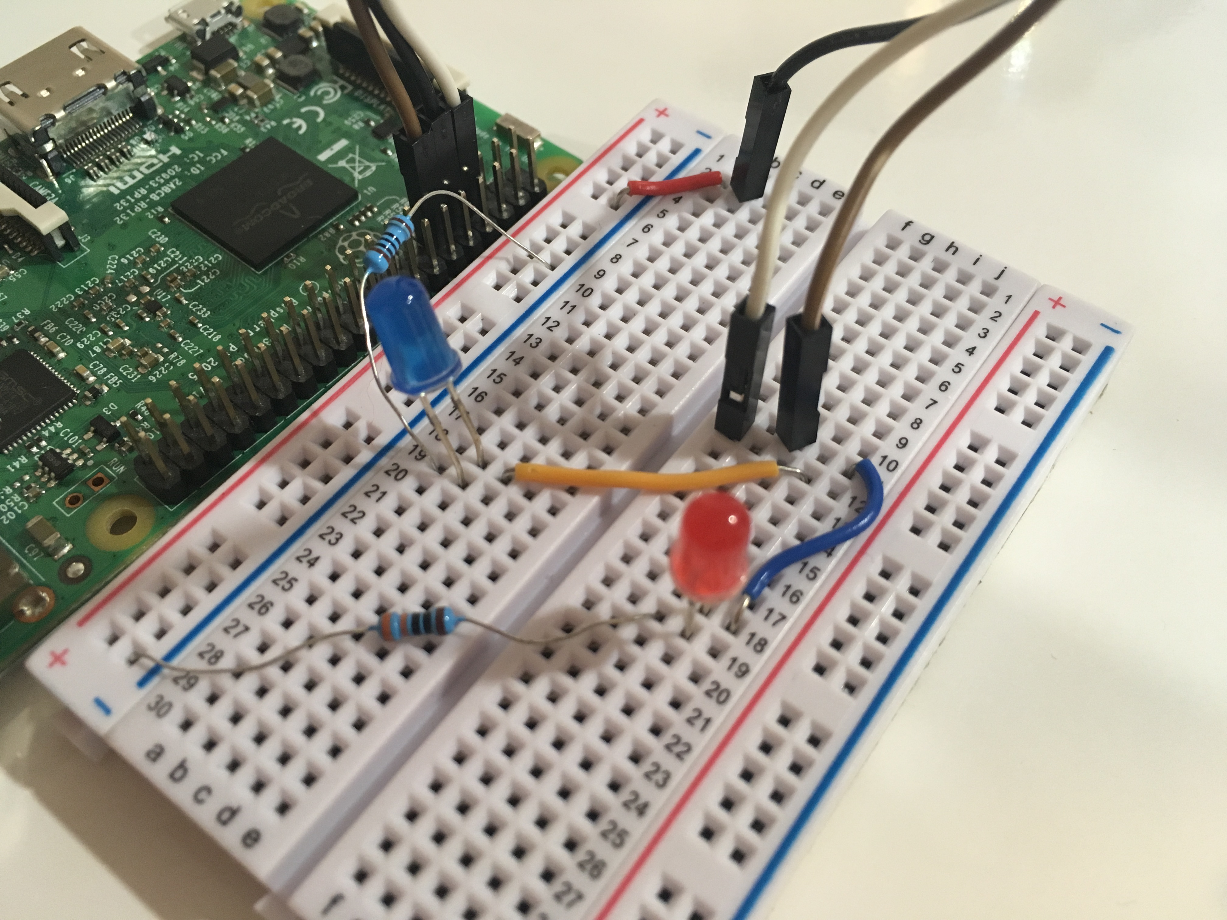 Raspberry Pi Pin connections