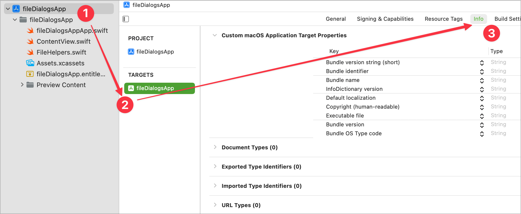 Custom File Types