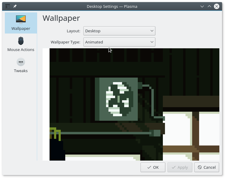 Plasma Desktop Settings