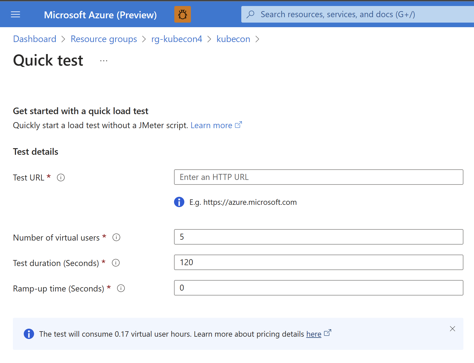 Azure Load Testing