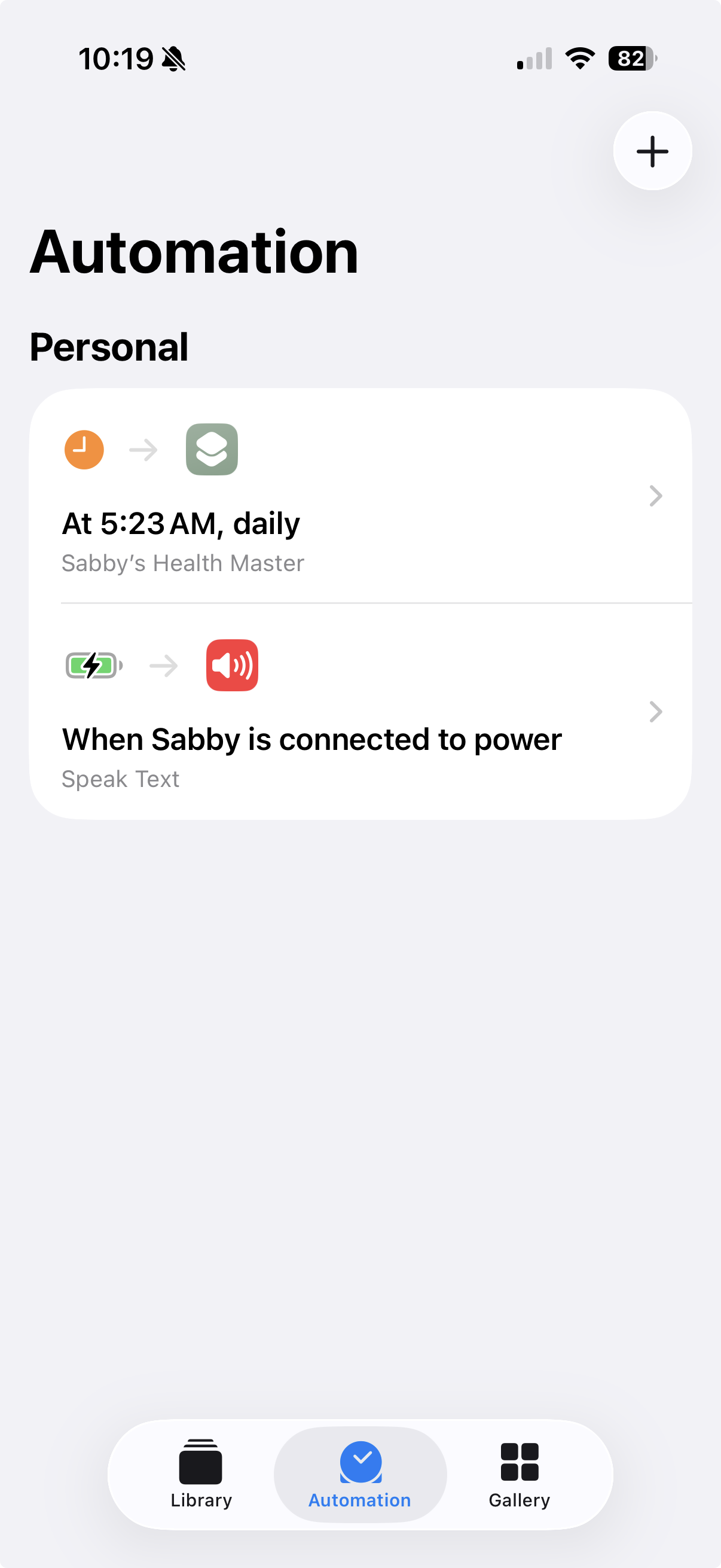 Automation List