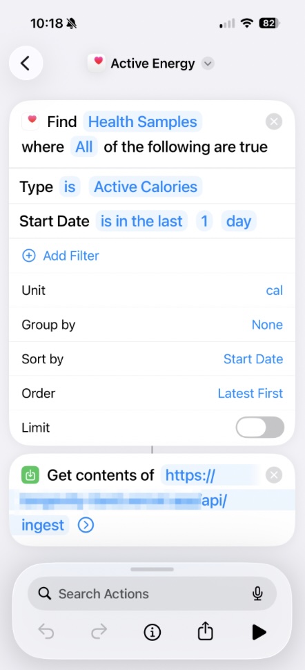 Shortcut Example