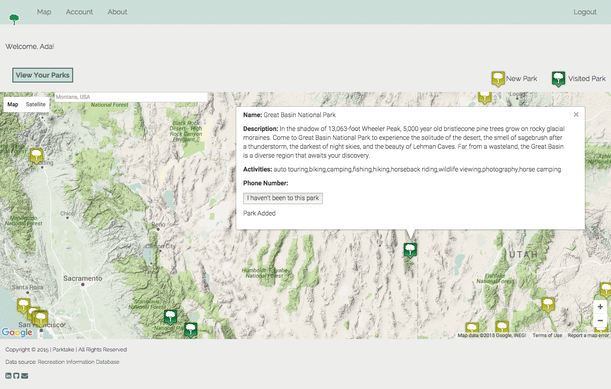 GitHub - sabellachan/parks-map: Hackbright final project