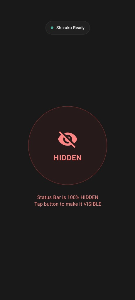 CleanBar Hidden State