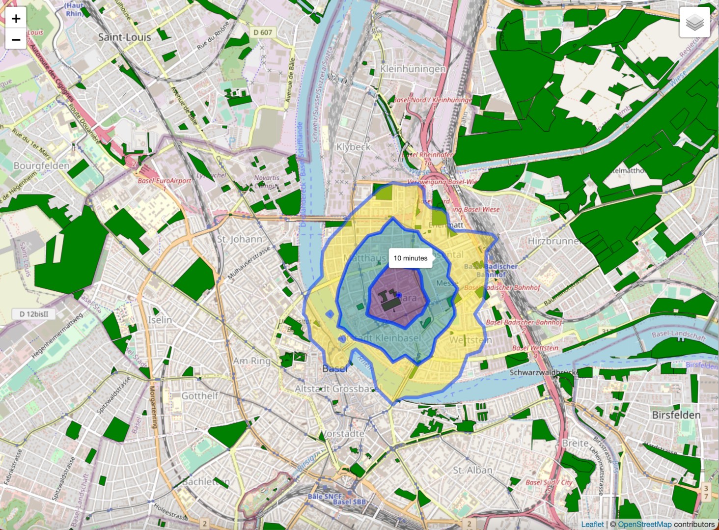 Isochrone Access