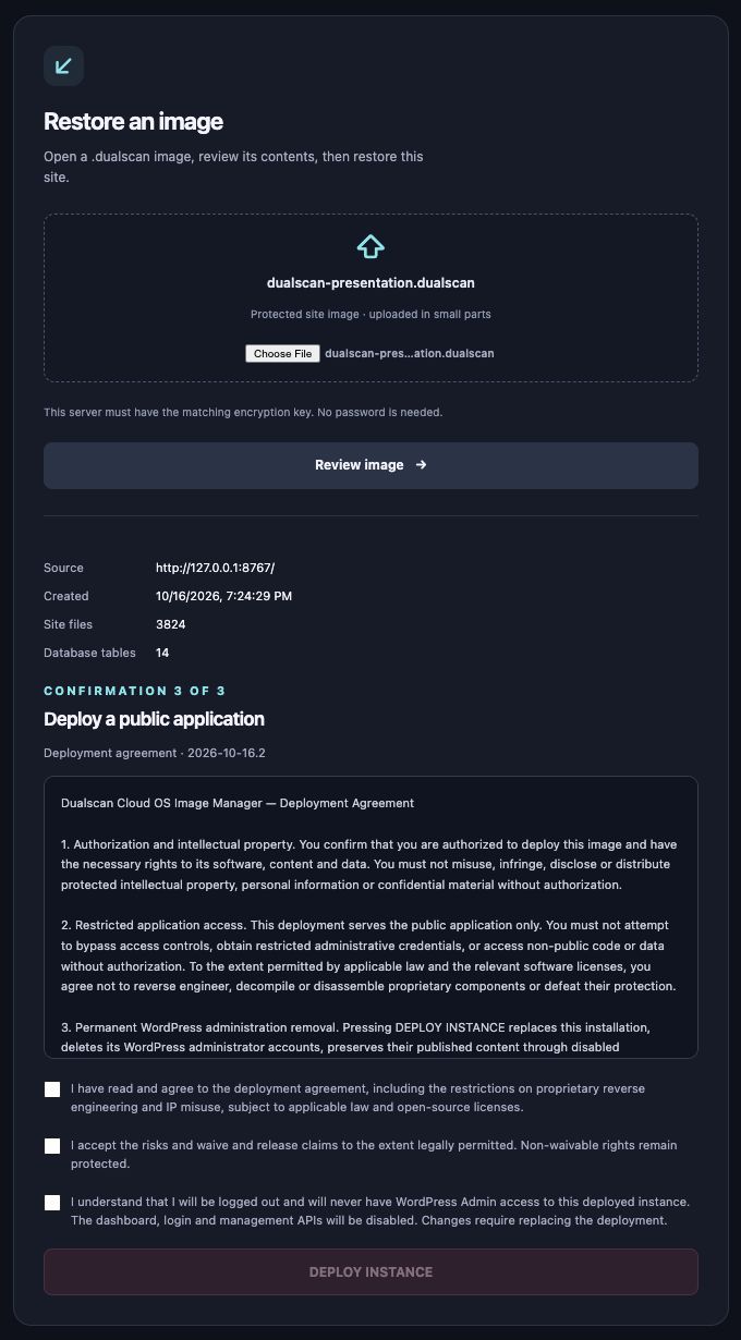 Actual confirmation three: deployment agreement, claims acknowledgment and permanent loss of WordPress admin access