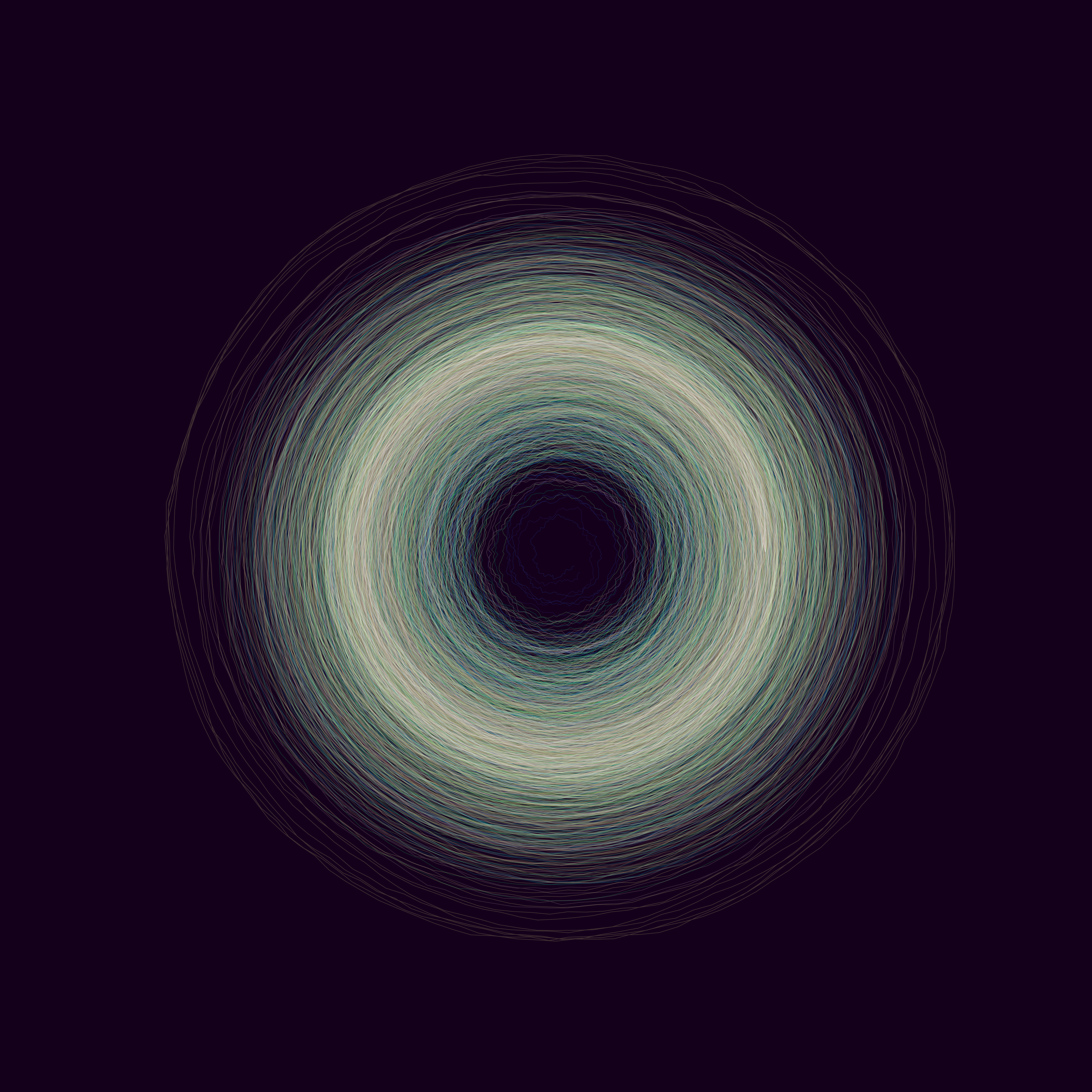 Spindle design with parameter set 1