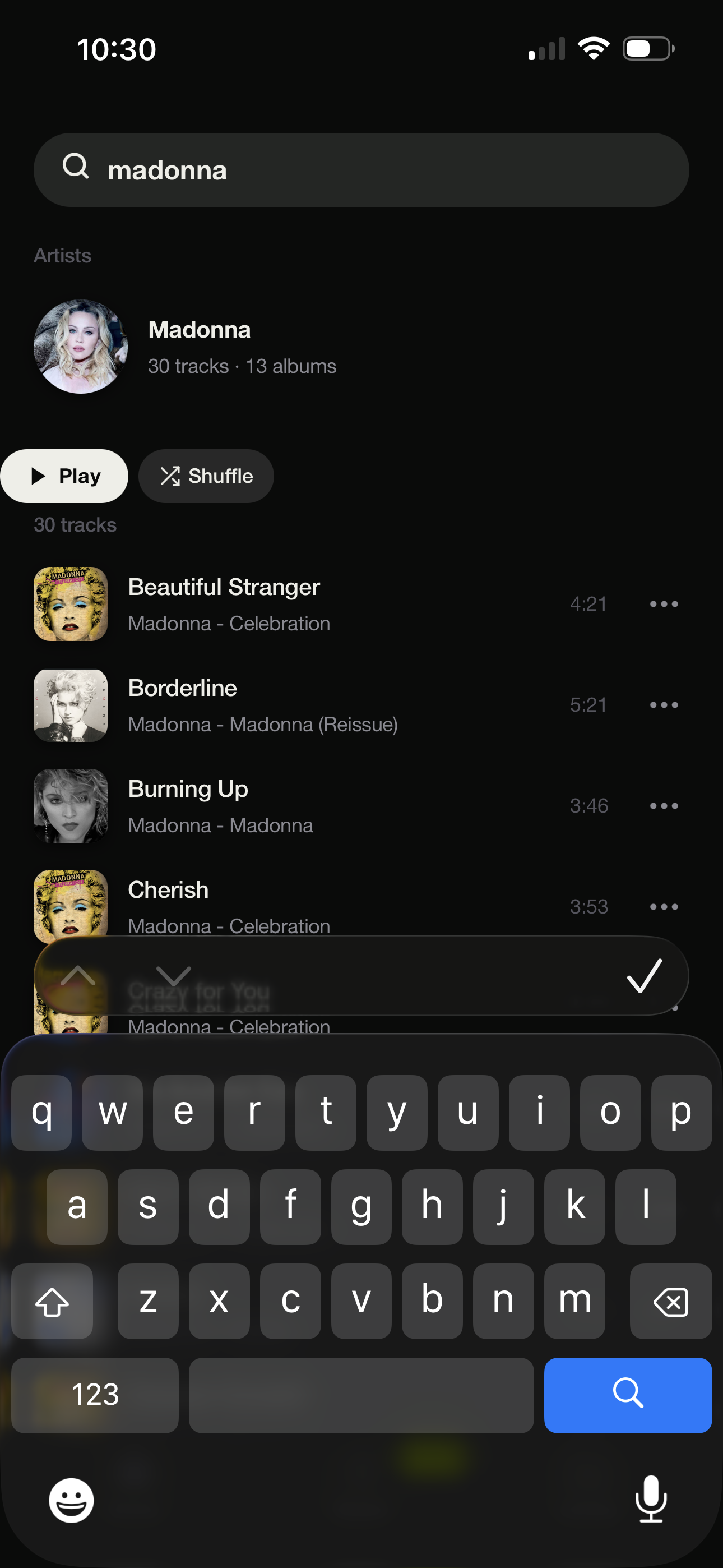 mobile UI