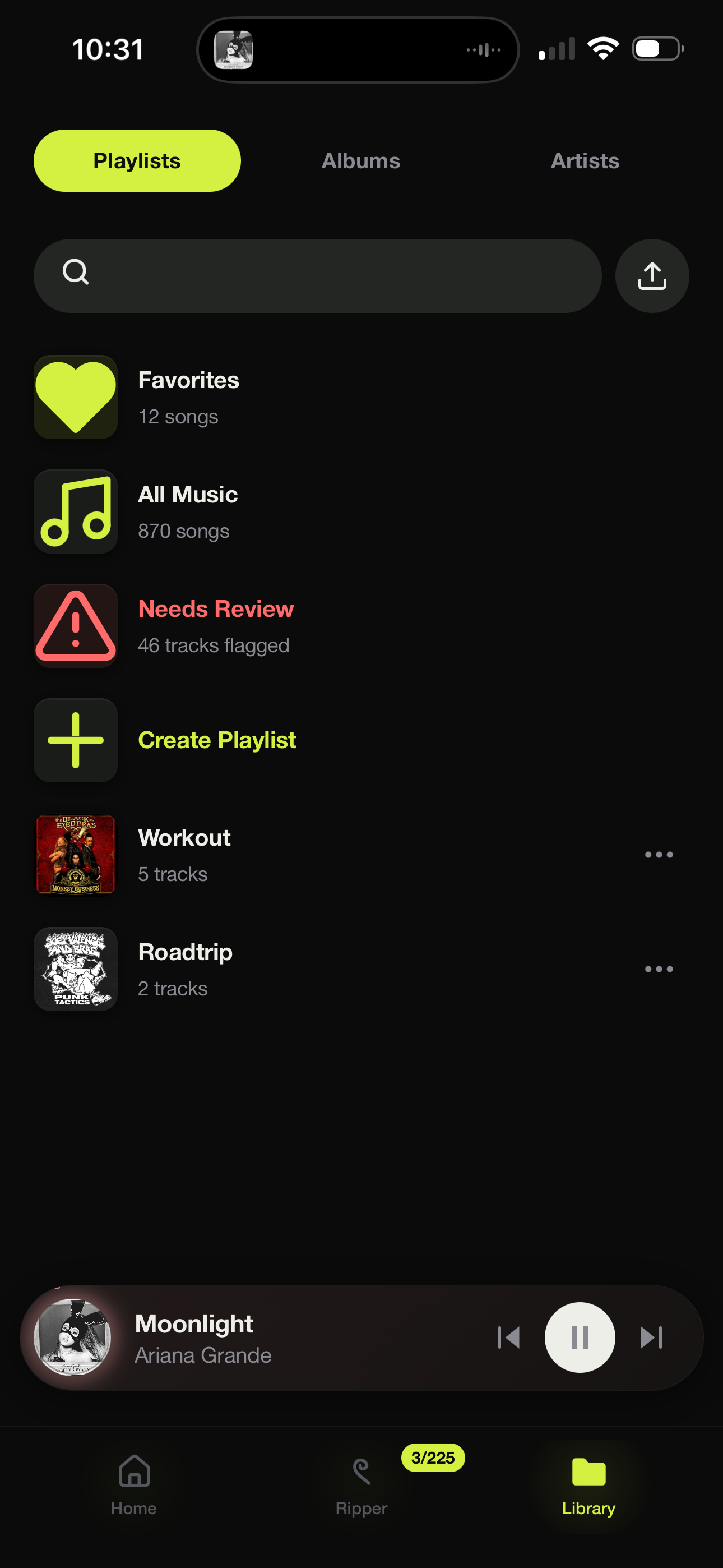 mobile UI