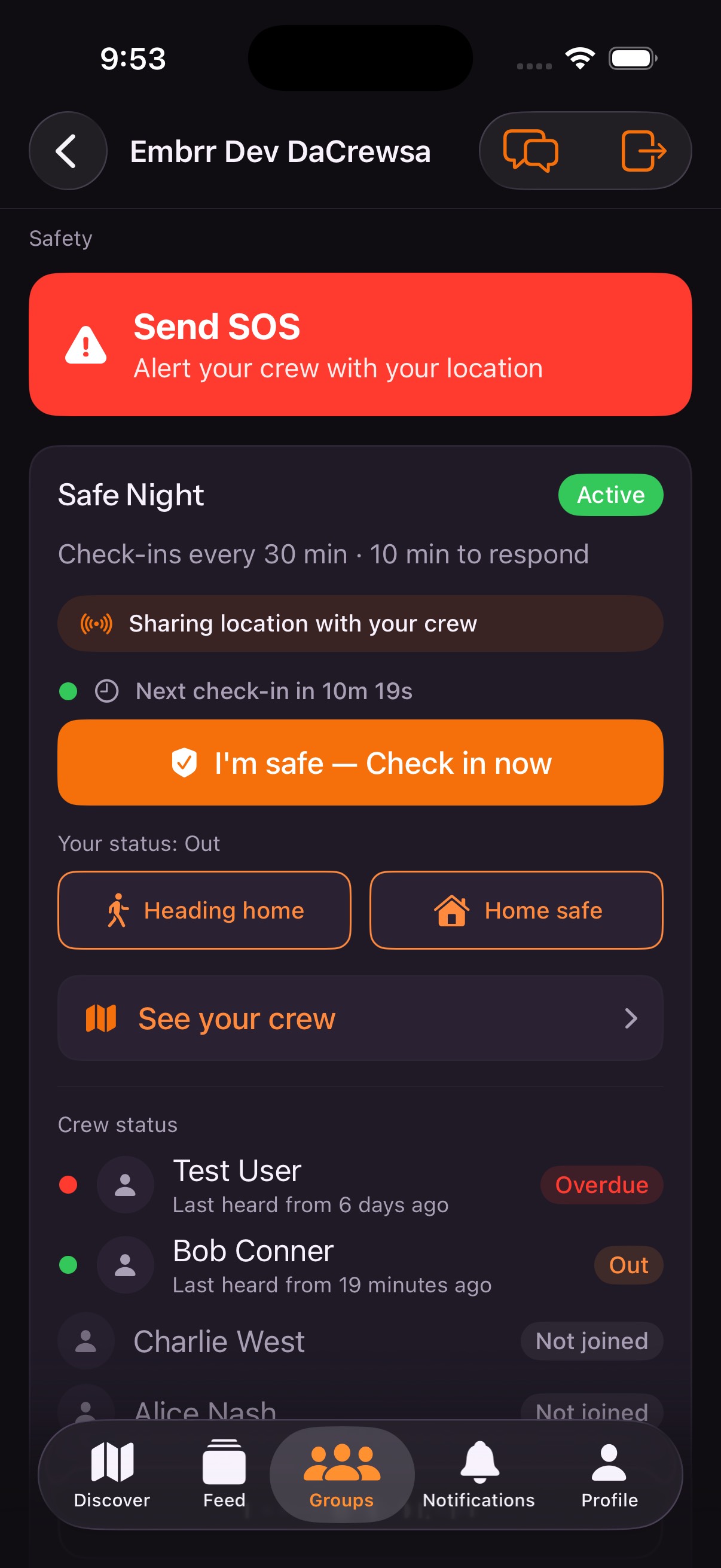 Safe Night