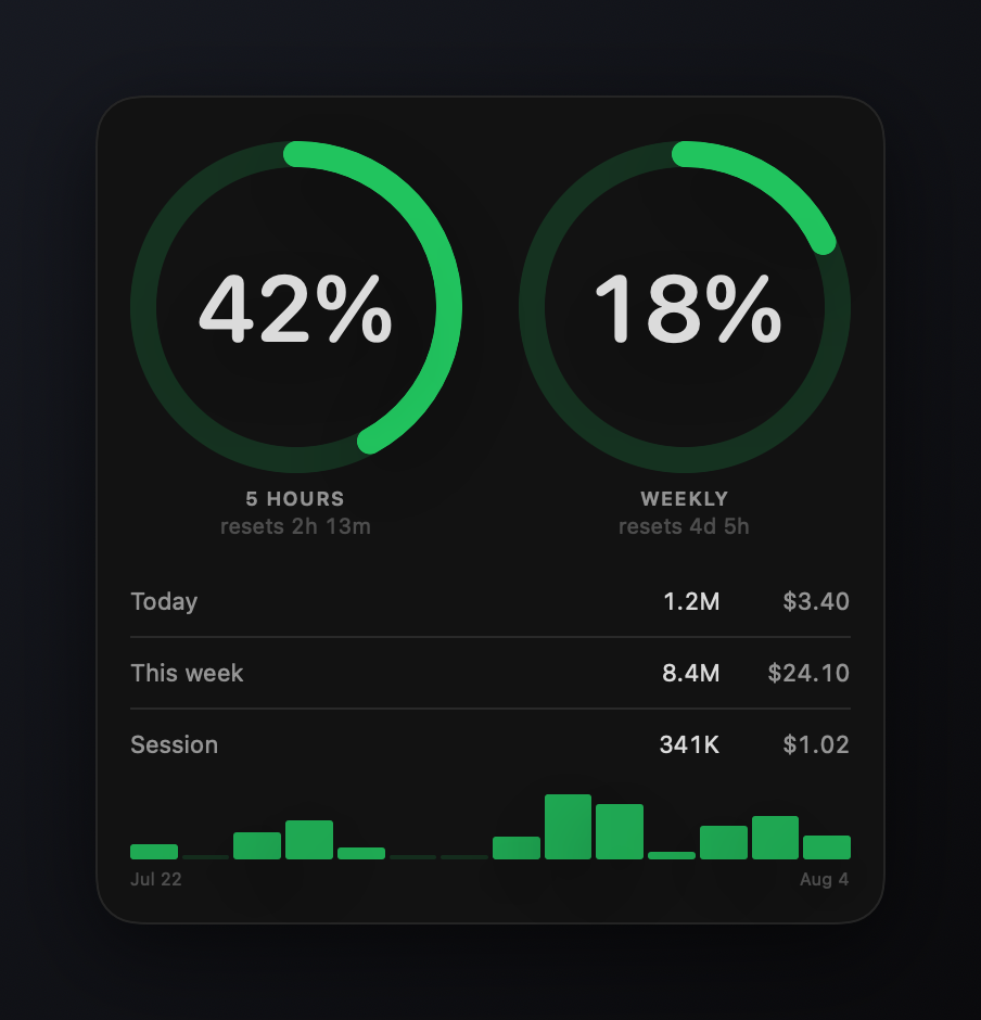 Large widget