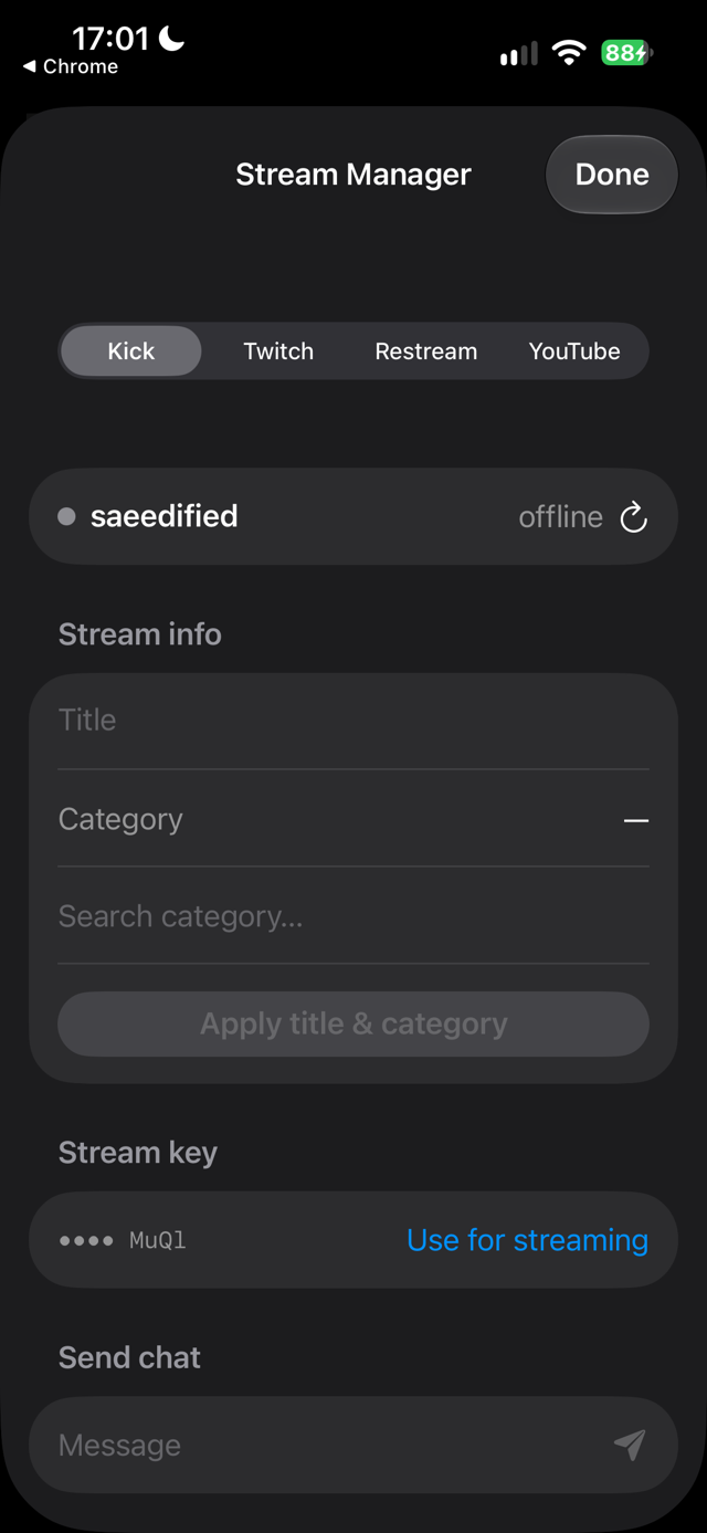 Stream Manager