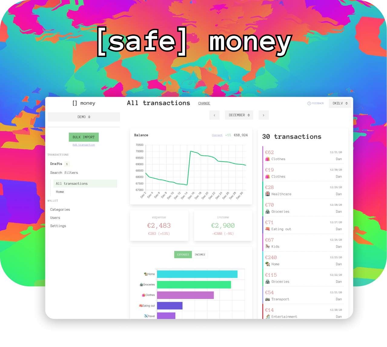 [safe] money