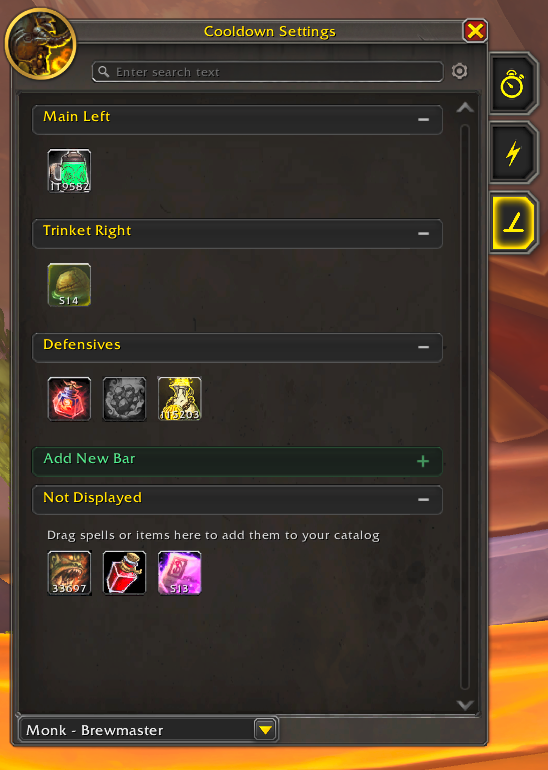 BuckleUp Sidecar configuration panel screenshot