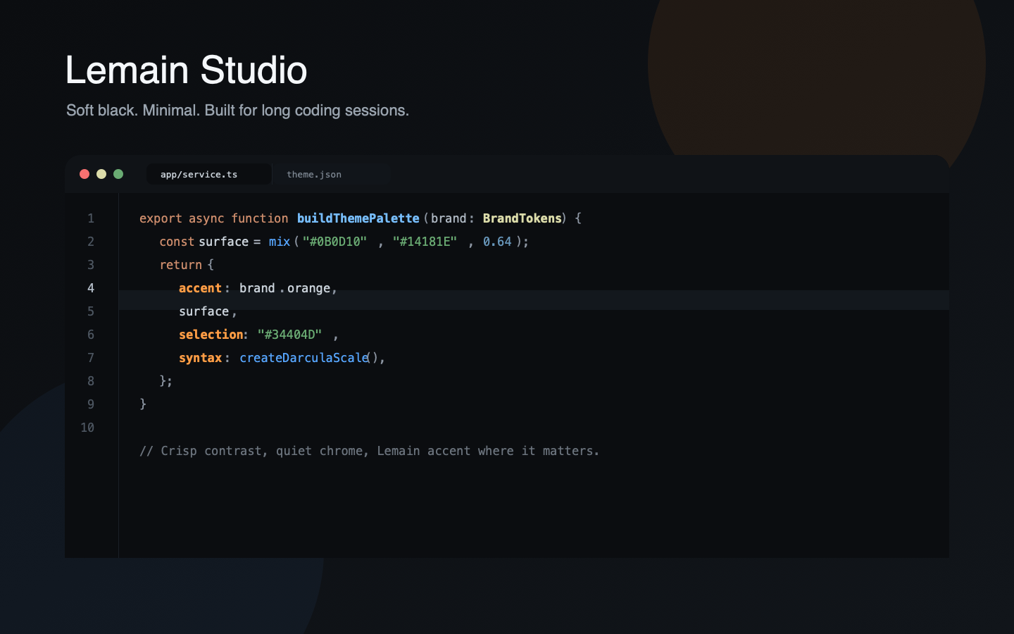 Lemain Studio editor preview