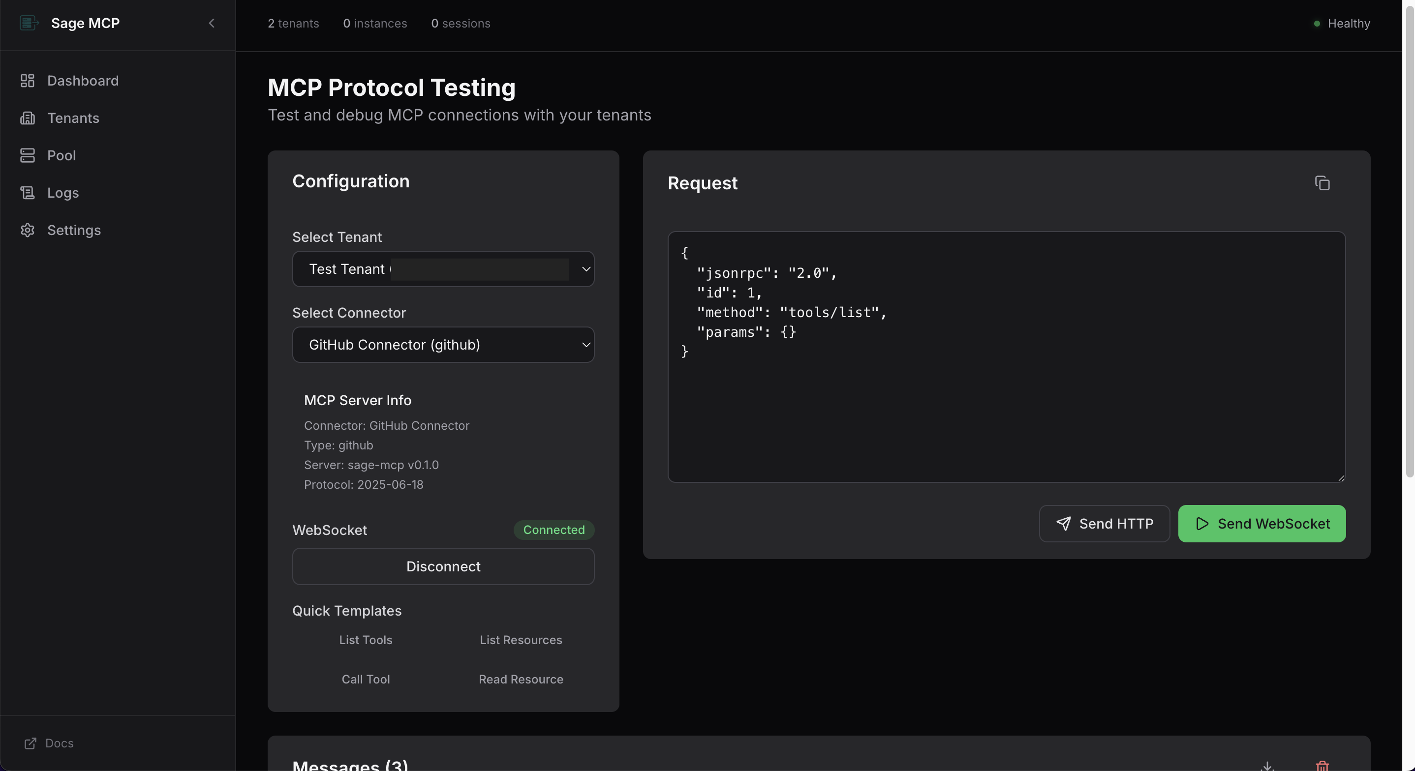 MCP Protocol Testing
