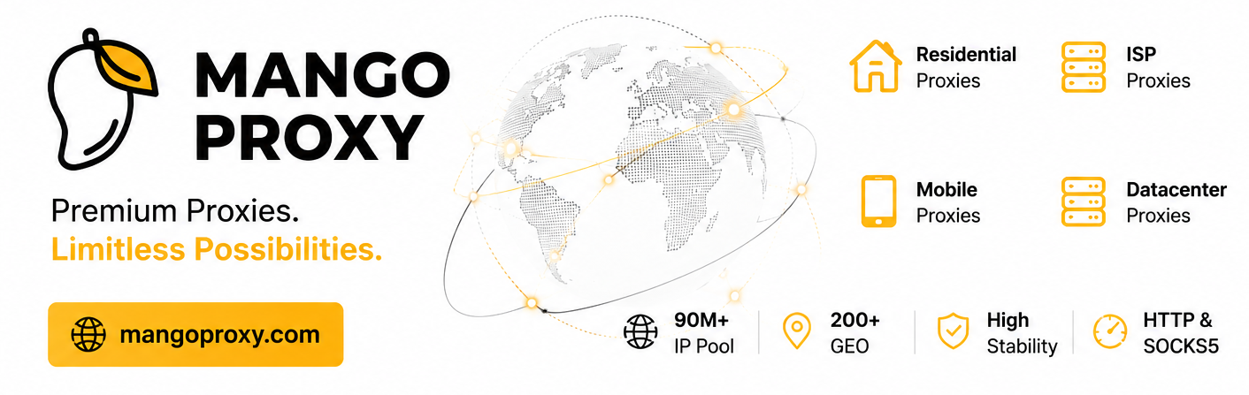 Mango Proxy banner