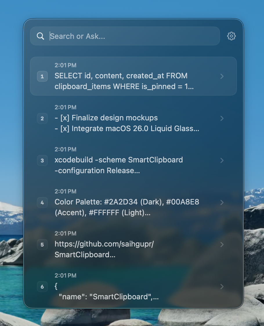 SmartClipboard screenshot 2