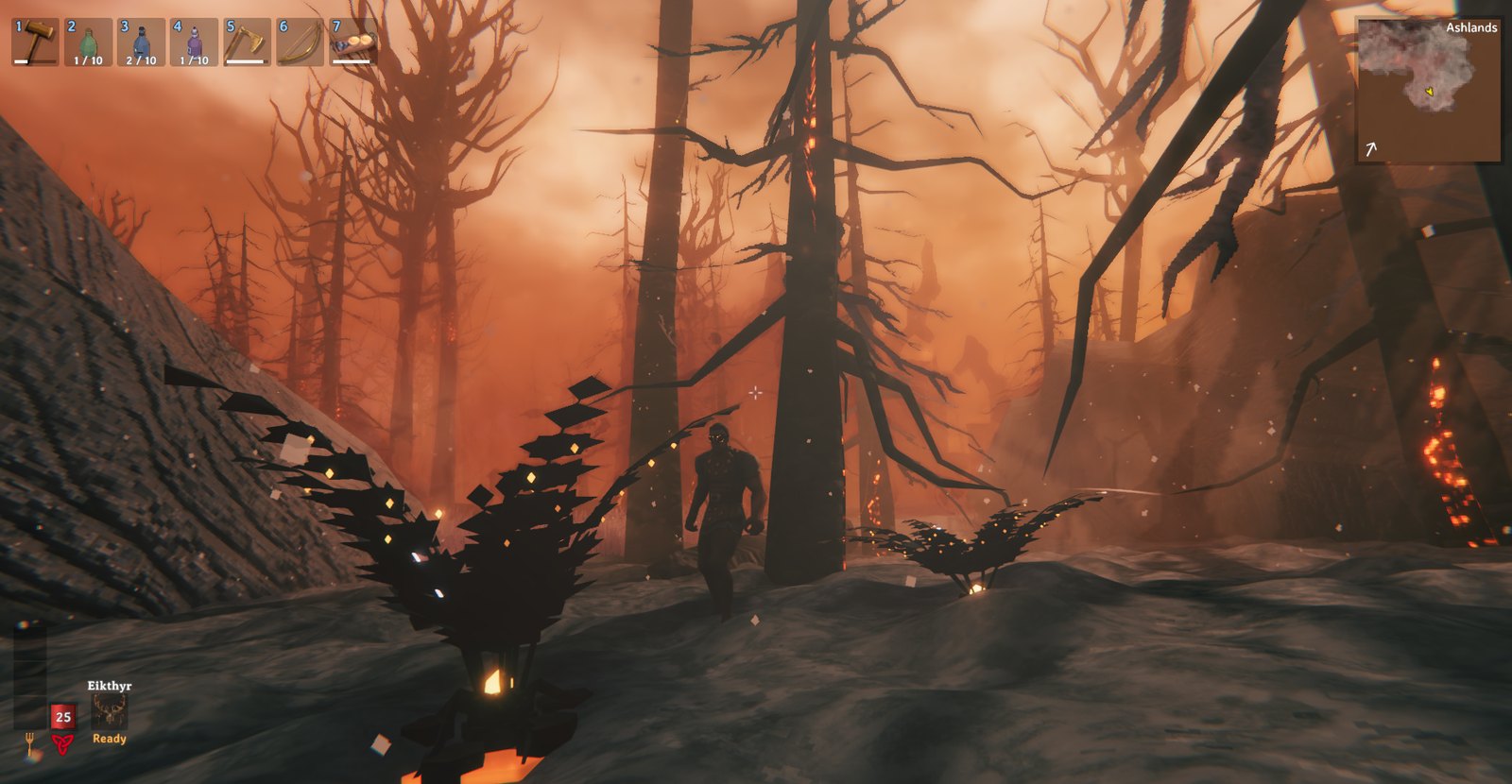 Hel's Ember Fern in the Ashlands